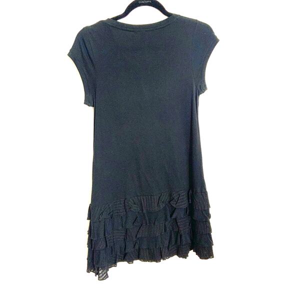 Go International Black tshirt dress size small - Picture 3 of 6